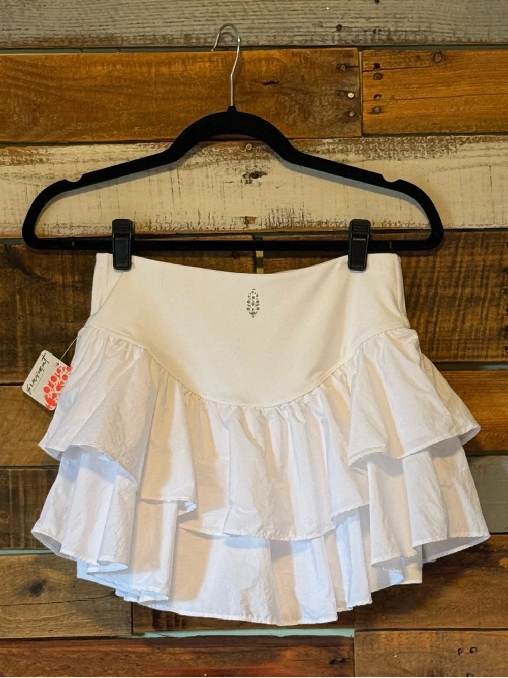 NWT Free people Movement Field Day Layered Ruffle Skort